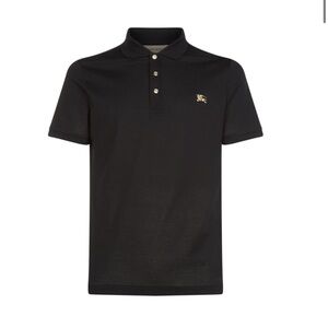 Burberry Black Polo Shirt
